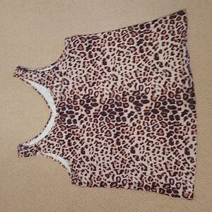 Leopard Print Tank Top